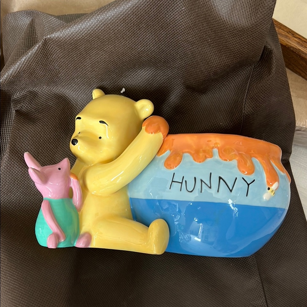 Hallmark Yellow and Blue Hunny Pot Decor